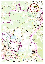 Bild 1: Karte mit Fundort, Quelle: Landkreis Spree-Neie