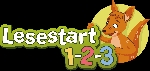 Bild 1: Logo Lesestart 1-2-3, Quelle: Landkreis Spree-Neie/Wokrejs Sprjewja-Nysa