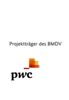 Logo pwc Projekttrger des BMDV
