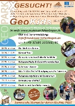 Bild 1: Plakat Geokids 2024, Quelle: UNESCO Global Geopark Muskauer Faltenbogen/Łuk Mużakowa