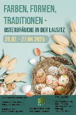 Bild 1: Plakat Osterausstellung, Quelle: Landkreis Spree-Neie/Wokrejs Sprjewja-Nysa