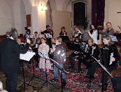 Bild 1: Konzert in der Evangelischen Kirche Sankt Nikolai in Forst (L.) / Musik- und Kunstschule