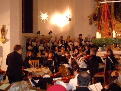 Bild 1: Weihnachtskonzert 2011 in Spremberg / Musik- und Kunstschule